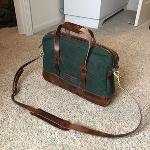 Waxed Canvas Briefcase
